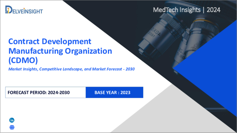 表紙：CDMO - 世界市場の考察、競合情勢、市場予測（2030年）