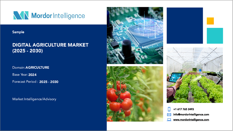 表紙：デジタル農業：市場シェア分析、業界動向と統計、成長予測（2024～2029年）