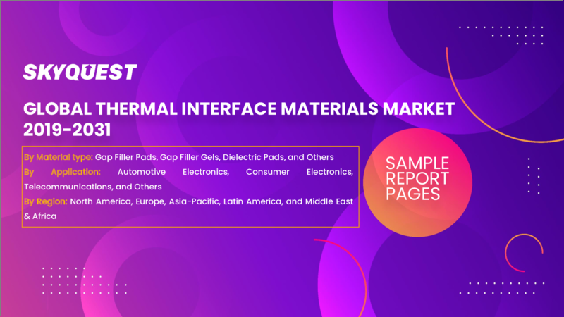 表紙：サーマルインターフェース材料の世界市場規模、シェア、成長分析、材料タイプ別、用途別、エンドユーザー別-産業予測、2023～2030年