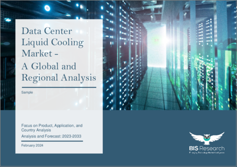 表紙：データセンター向け液体冷却市場 - 世界および地域の分析：製品・用途・国別の分析・予測 (2023-2033年)