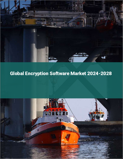 表紙：暗号化ソフトウェアの世界市場 2024-2028