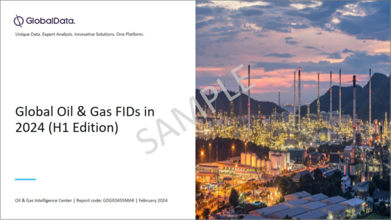 表紙：世界の石油・ガスの最終投資決定（FID）：2024年（上半期版）
