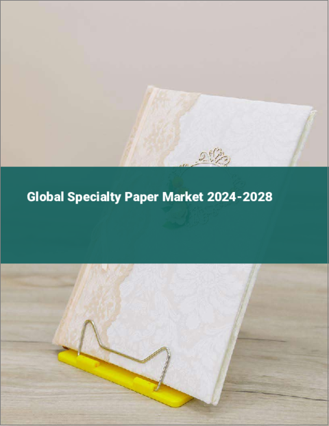 表紙：特殊紙の世界市場 2024-2028