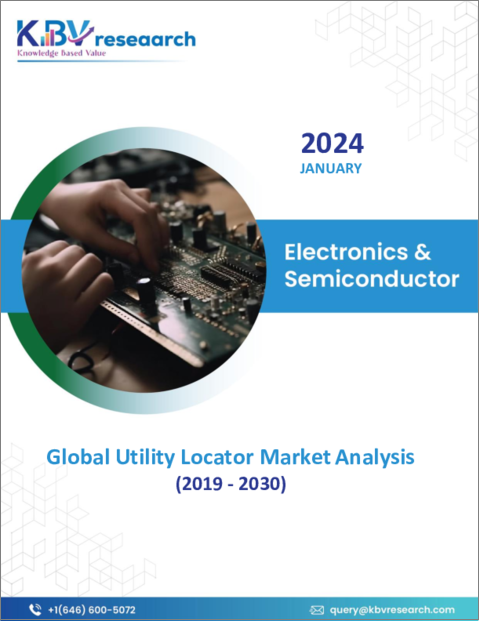 表紙：ユーティリティロケーターの世界市場規模、シェアおよび動向分析レポート、技術別、製品別、用途別、地域別の見通しおよび予測、2023年から2030年