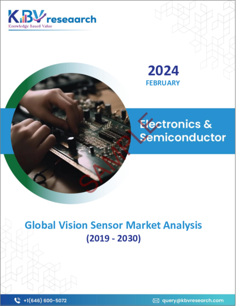 表紙：ビジョンセンサーの世界市場規模、シェアおよび動向分析レポート：センサータイプ別、エンドユーザー別、用途別、地域別の見通しと予測、2023年から2030年