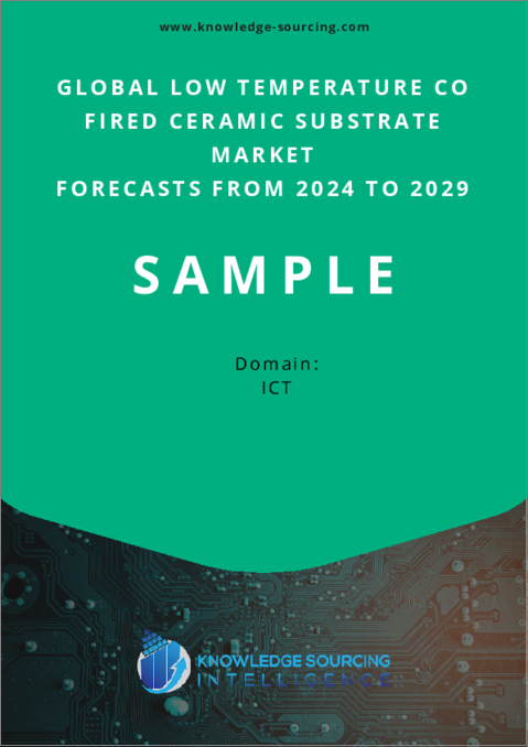 表紙：低温同時焼成セラミック基板の世界市場-2024年から2029年までの予測