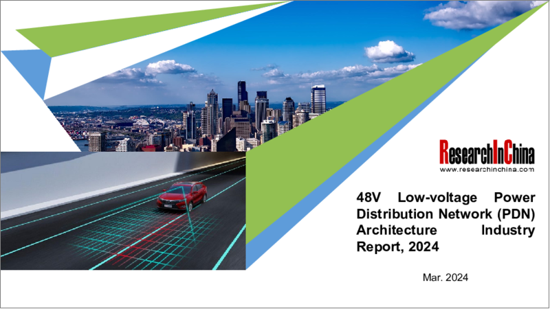 表紙：48V低電圧PDNアーキテクチャ産業（2024年）
