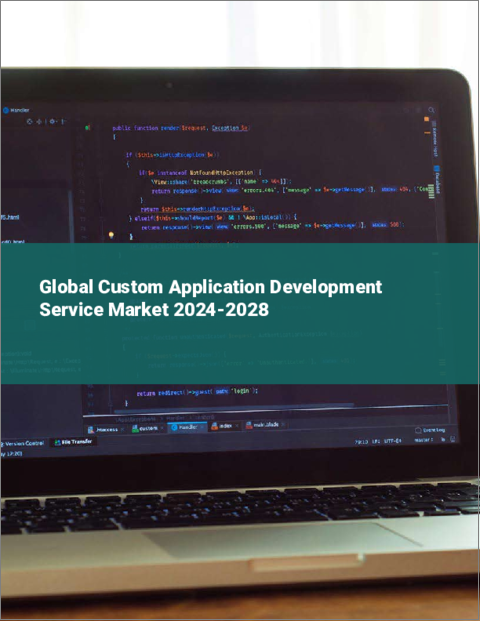表紙：カスタムアプリケーション開発サービスの世界市場 2024-2028