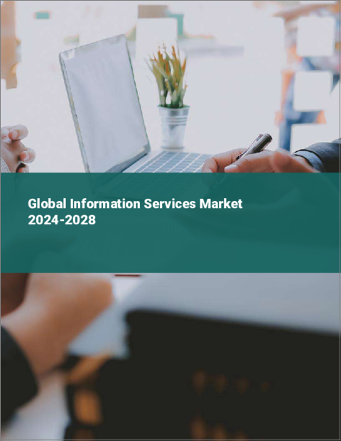 表紙：情報サービスの世界市場 2024-2028