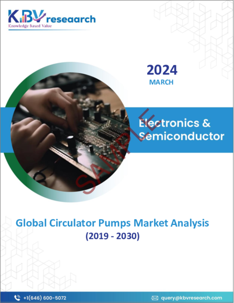 表紙：サーキュレーターポンプの世界市場：市場規模、シェア、動向分析 - エンドユーザー別、流量別、用途別、地域別展望・予測（2023～2030年）