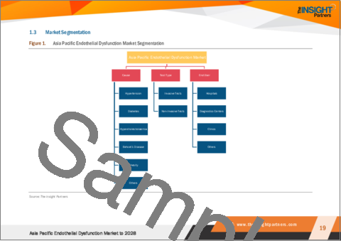 サンプル1：アジア太平洋地域の内皮機能不全：2028年までの市場予測 - 地域分析 - 原因別、検査タイプ別、エンドユーザー別