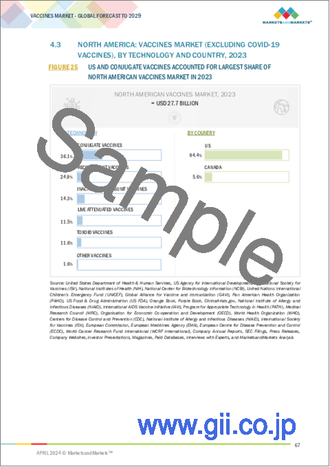 サンプル1：ワクチンの世界市場：技術別、タイプ別、適応疾患別、投与経路別、エンドユーザー別-2029年までの予測