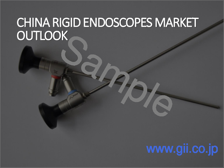 サンプル2：硬性内視鏡市場- 世界の産業規模、シェア、動向、機会、予測、製品別、エンドユーザー別、地域別、競合別セグメント、2019-2029年