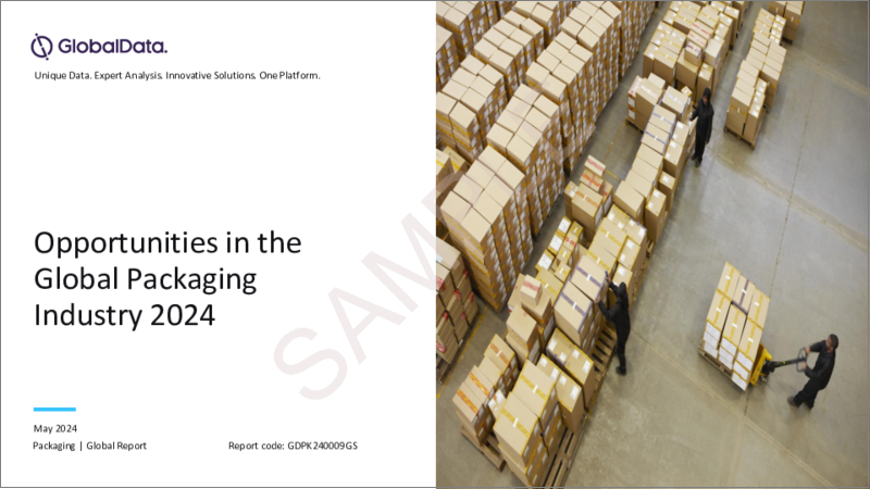 表紙：世界の包装産業における機会（2024年）