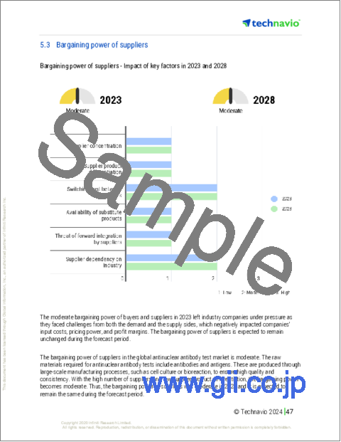 サンプル2：抗核抗体検査の世界市場 2024-2028