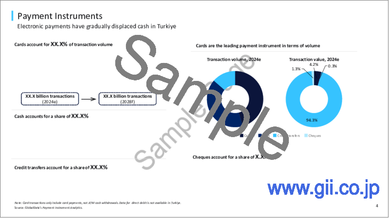 サンプル1：トルコのカードと決済市場：2028年における機会とリスク