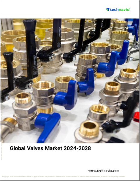 表紙：バルブの世界市場、2024～2028年