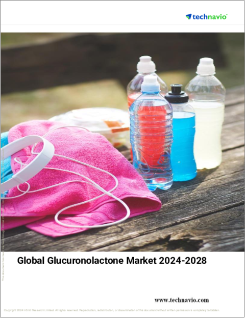 表紙：グルクロノラクトンの世界市場 2024-2028