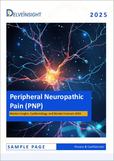 表紙：末梢神経障害性疼痛 - 市場の洞察、疫学、市場予測：2034年