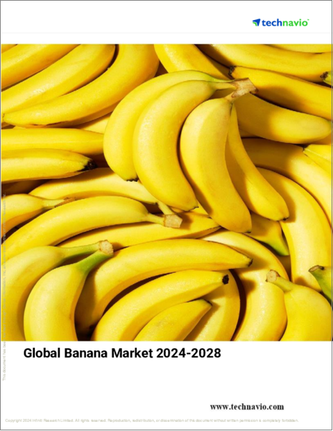 表紙：バナナの世界市場 2024年～2028年