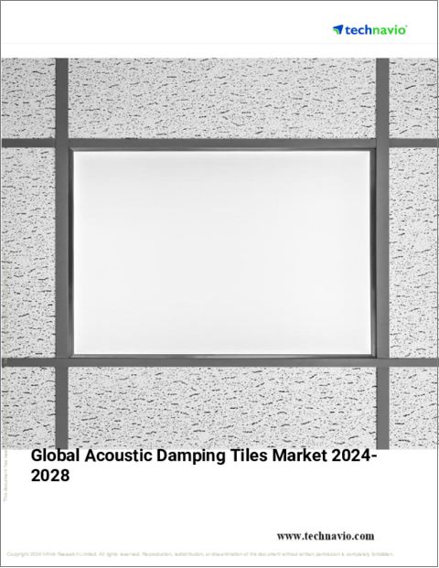 表紙：吸音タイルの世界市場、2024年～2028年