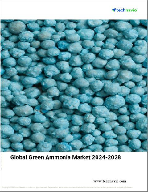 表紙：グリーンアンモニアの世界市場、2024～2028年