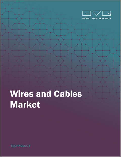 表紙:電線・ケーブルの市場規模、シェア、動向分析レポート:電圧別、設置場所別、最終用途別、地域別予測、2024年~2030年