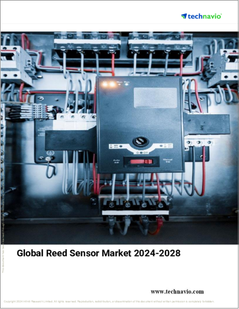 表紙：リードセンサーの世界市場 (2024～2028年)