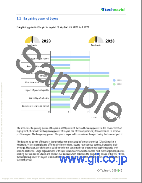 サンプル2：通信プラットフォーム・アズ・ア・サービス（cpaas）の世界市場 2024年～2028年