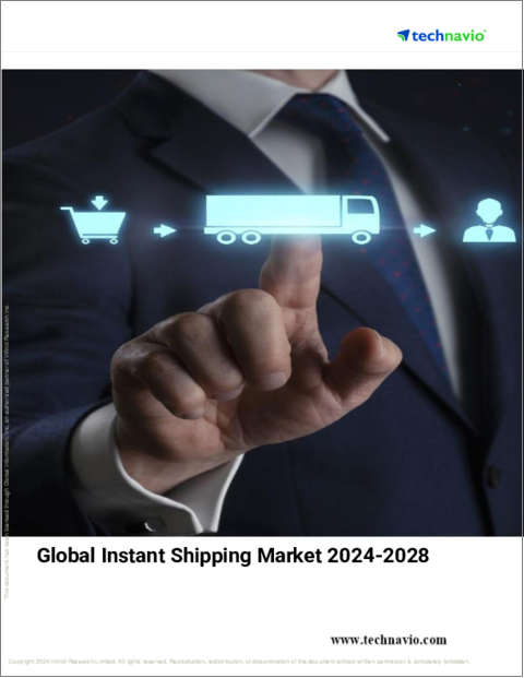 表紙：インスタント海運の世界市場、2024～2028年