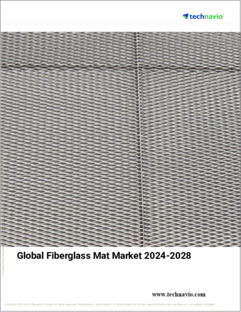 表紙：ガラス繊維マットの世界市場、2024～2028年
