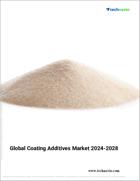表紙：コーティング添加剤の世界市場、2024～2028年