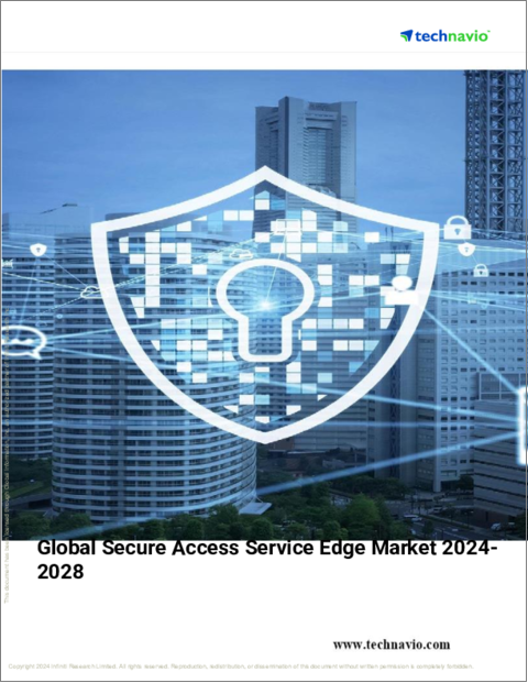表紙：セキュアアクセスサービスエッジの世界市場 (2024～2028年)