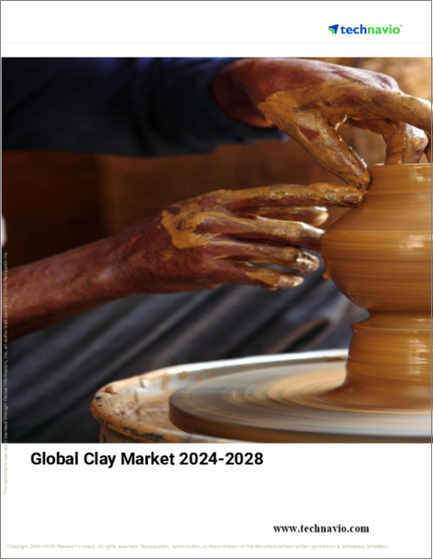 表紙：粘土の世界市場 (2024～2028年)