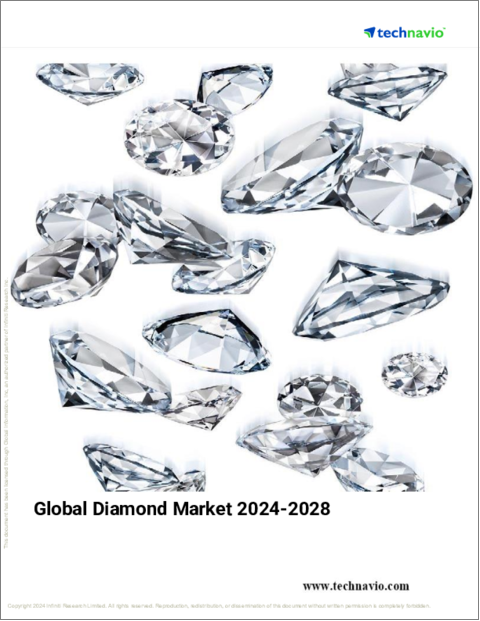 表紙：ダイヤモンドの世界市場 2024年～2028年