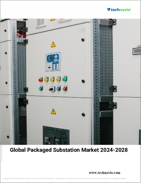 表紙：パッケージ型変電所の世界市場、2024～2028年