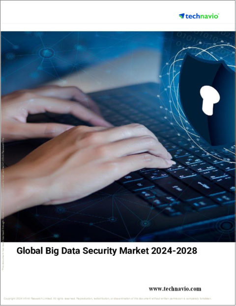 表紙：ビッグデータセキュリティの世界市場、2024～2028年
