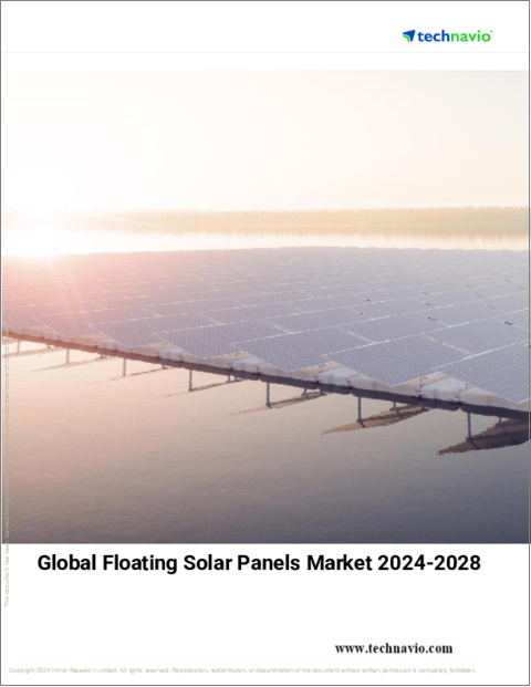 表紙：浮体式ソーラーパネルの世界市場 (2024～2028年)