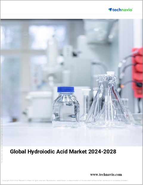 表紙：ヨウ化水素酸の世界市場 (2024～2028年)