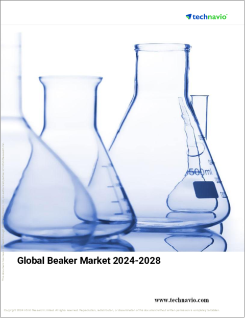 表紙：ビーカーの世界市場 2024-2028年
