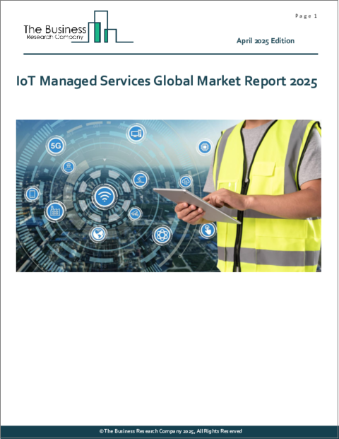 表紙：IoTマネージドサービスの世界市場レポート 2025年