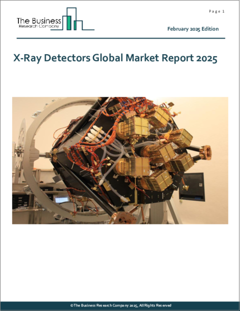 表紙：X線検出器の世界市場レポート 2025年