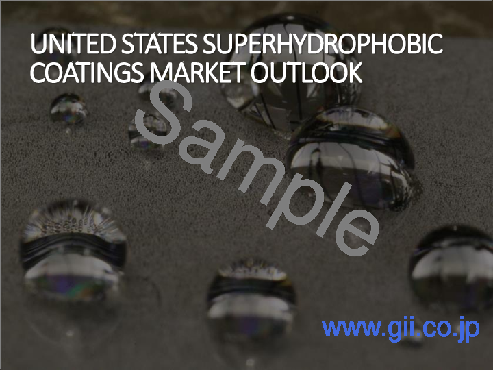 サンプル2:超撥水コーティング市場- 世界の産業規模、シェア、動向、機会、予測、原材料別、最終用途別、地域別、競合別、2020-2030年