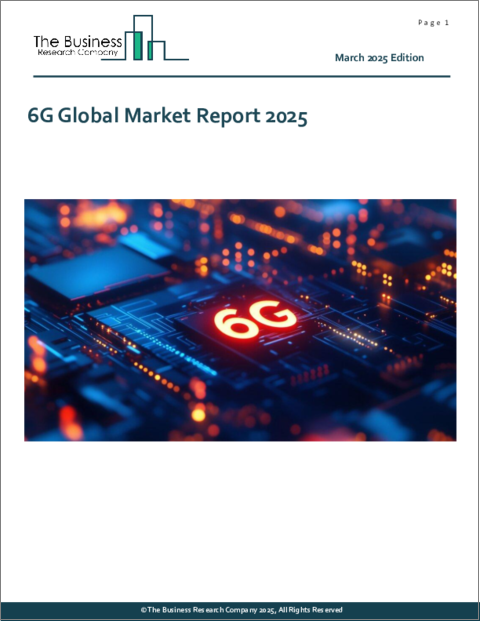 表紙：6Gの世界市場レポート2025年