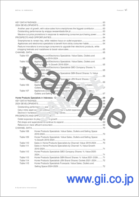 サンプル1：インドネシアの小売市場