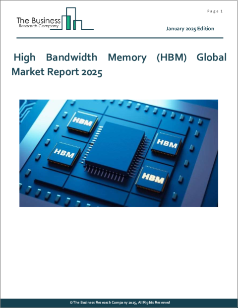表紙：高帯域幅メモリ（HBM）の世界市場レポート 2025年