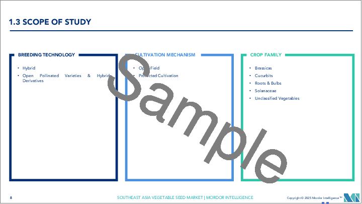 サンプル1：東南アジアの野菜種子：市場シェア分析、産業動向、成長予測（2025～2030年）