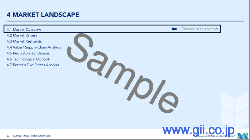 サンプル2：インクジェットプリントヘッド：市場シェア分析、産業動向、成長予測（2025～2030年）