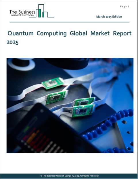 表紙：量子コンピューティングの世界市場レポート 2025年