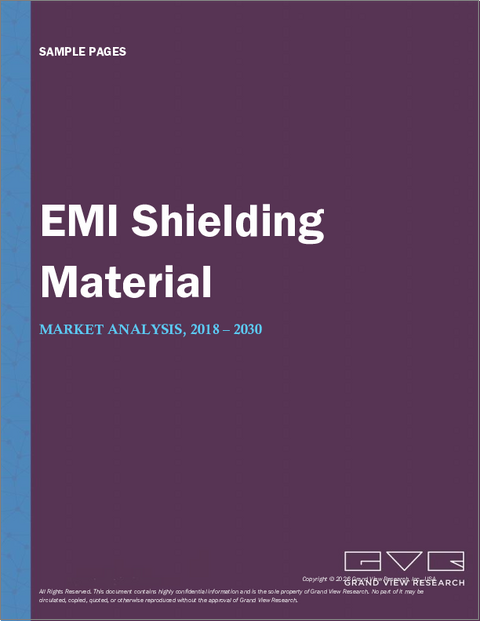 表紙:EMIシールド材の市場規模、シェア、動向分析レポート:製品別、最終用途別、地域別、セグメント予測、2025年~2030年